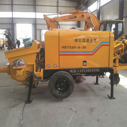 混凝土攪拌拖泵 安徽太湖制造，全國泵送服務網絡全覆蓋